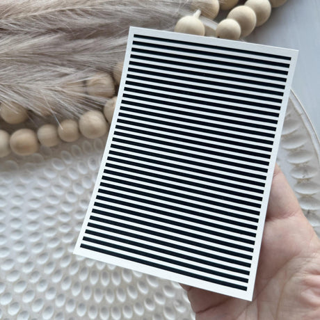 Breton Stripes - Water Soluble Transfer