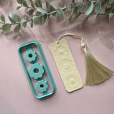 Retro Flower Tile Bookmark Cutter