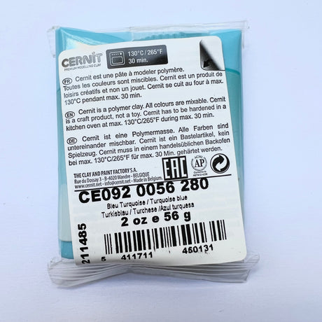 Cernit Translucent - Blue Turquoise