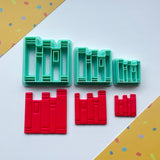 Stacked Books (vertical) Cutter