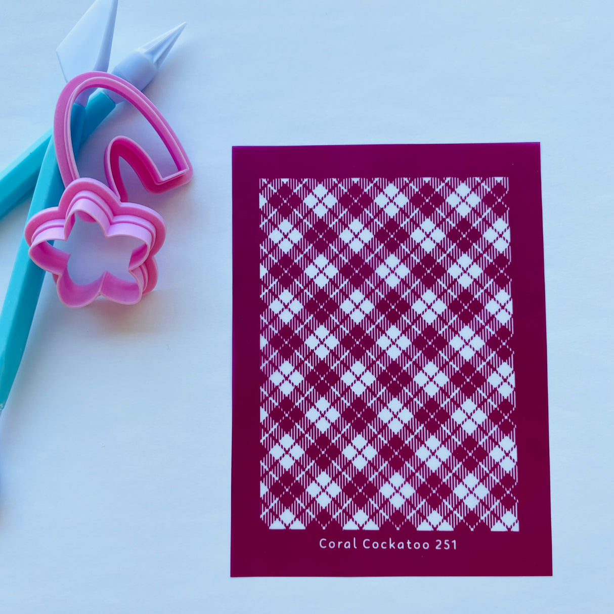 Highland Dancer Plaid Silk Screen
