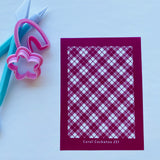 Highland Dancer Plaid Silk Screen