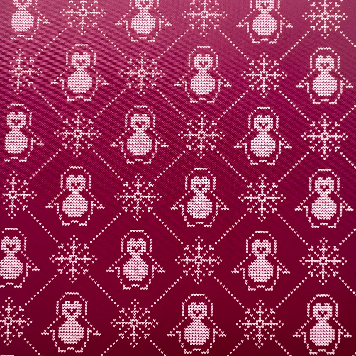 Knitted Penguins Silk Screen