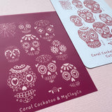 Sugar Skull Silk Screen