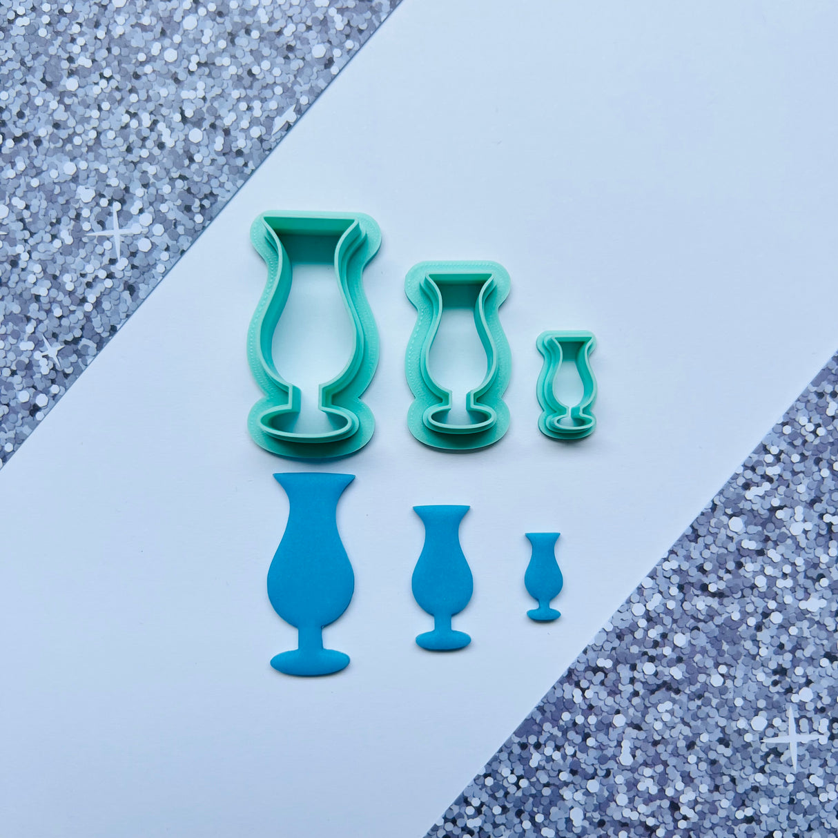 Hurricane Cocktail Glass Cutter
