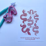 Patterned Snake Silk Screen