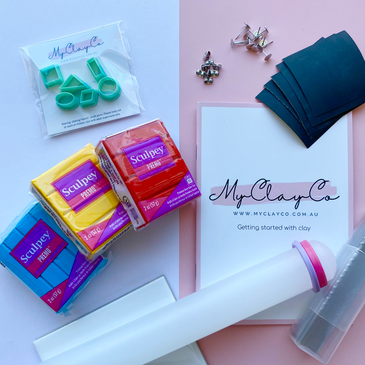 Polymer Clay Stud Starter Pack