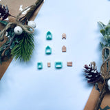 3D Gingerbread House Cutter Set
