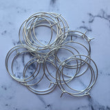Wine Charm Blanks - 20 pack