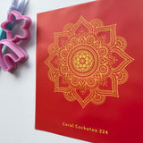 Intricate Mandala Trinket Dish Silk Screen - 224