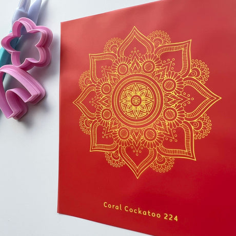 Intricate Mandala Trinket Dish Silk Screen - 224