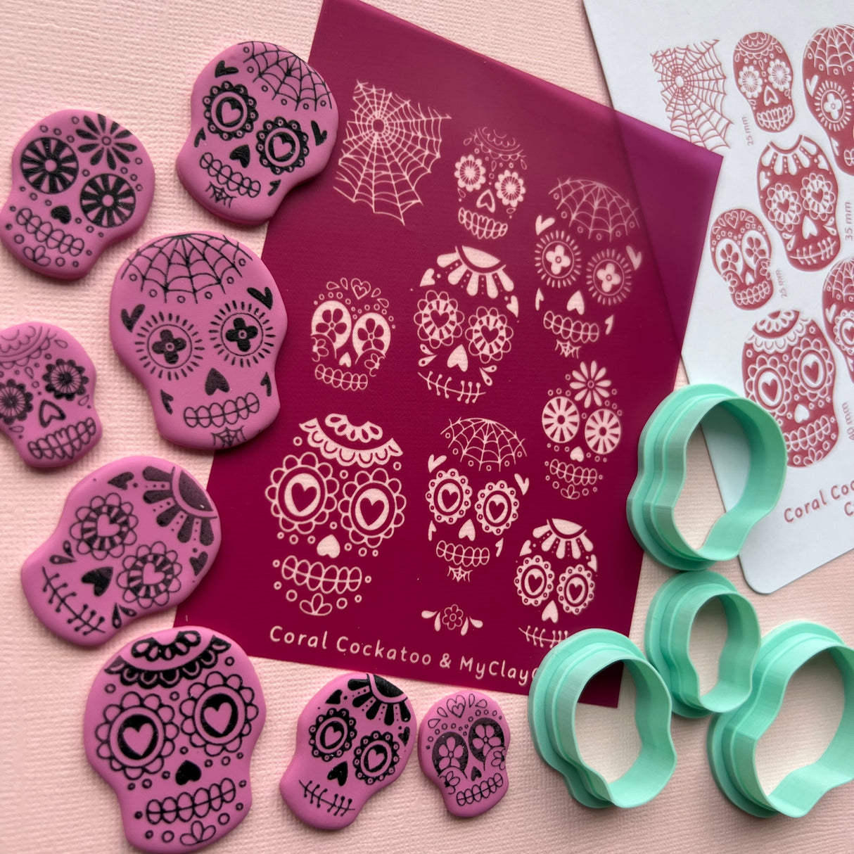 Sugar Skull Silk Screen