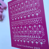 Uhgo Sweater Pattern Silk Screen