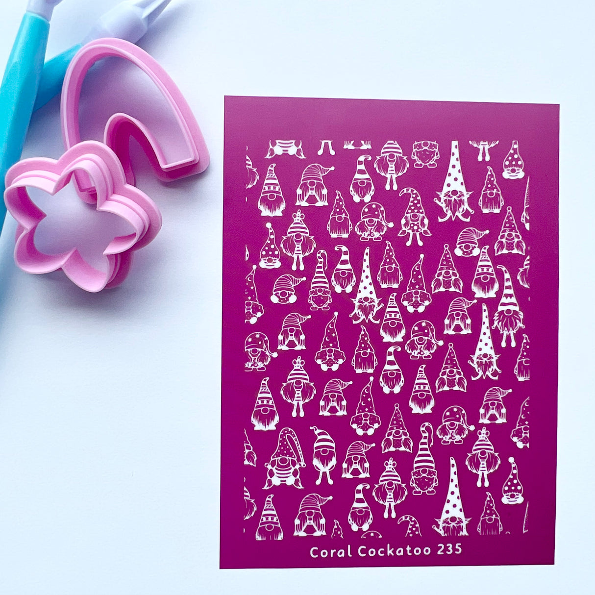 Christmas Gnomes Silk Screen
