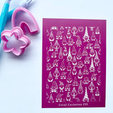 Christmas Gnomes Silk Screen