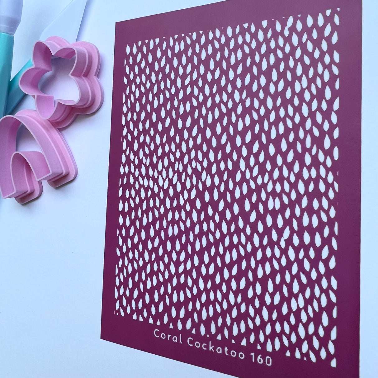 Falling Petals Silk Screen