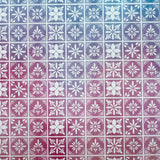 Watercolour Sunset Pink Mini Kitchen Tiles Waterslide Transfer Decal