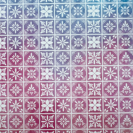 Watercolour Sunset Pink Mini Kitchen Tiles Waterslide Transfer Decal