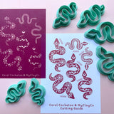 Floral Snake Silk Screen