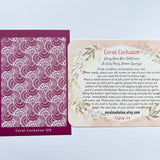 Deco Shells Silk Screen