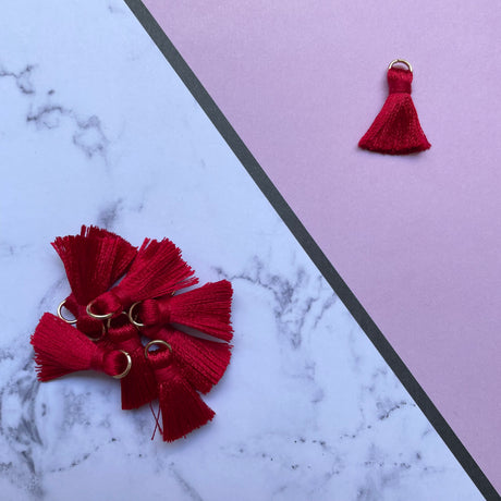 2cm Tassels - 10 Pack