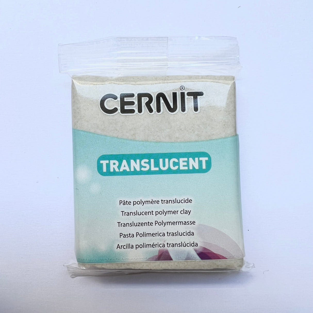 Cernit Translucent - Gold Glitter