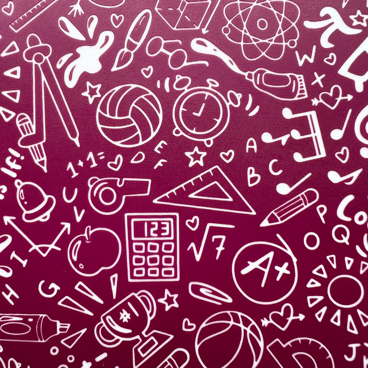 Back To School Silk Screen