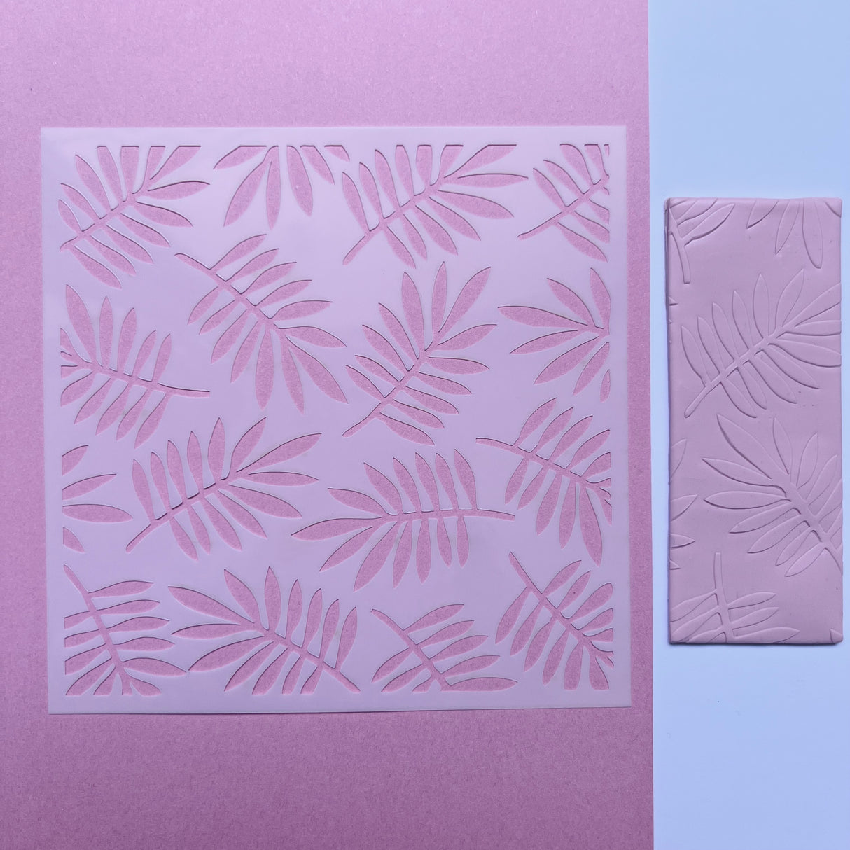 Palm Leaf Stencil