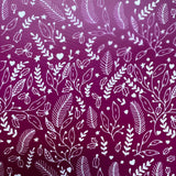 Christmas Flora Silk Screen