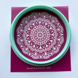 Mandala Trinket Dish Silk Screen