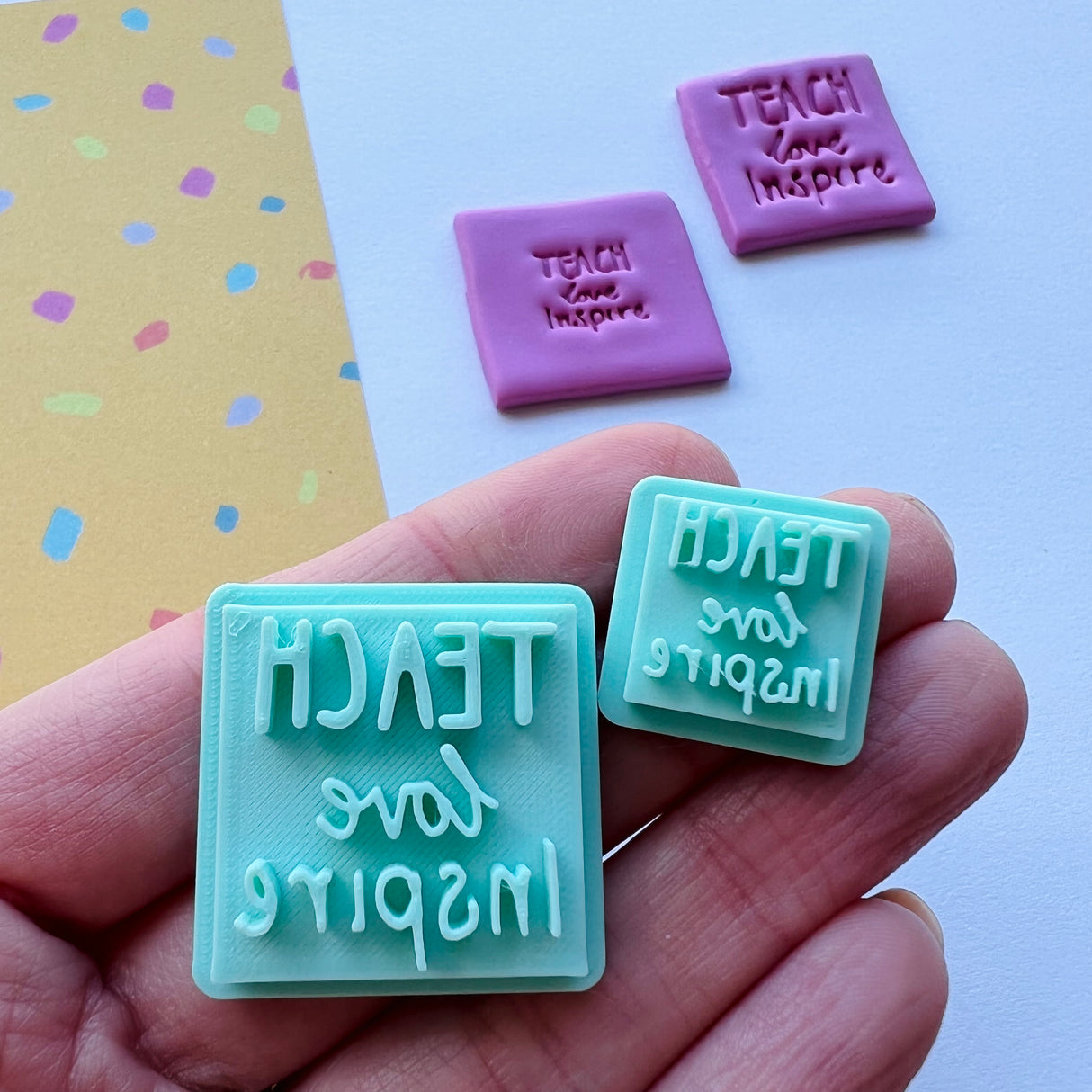 Teach Love Inspire Stamp