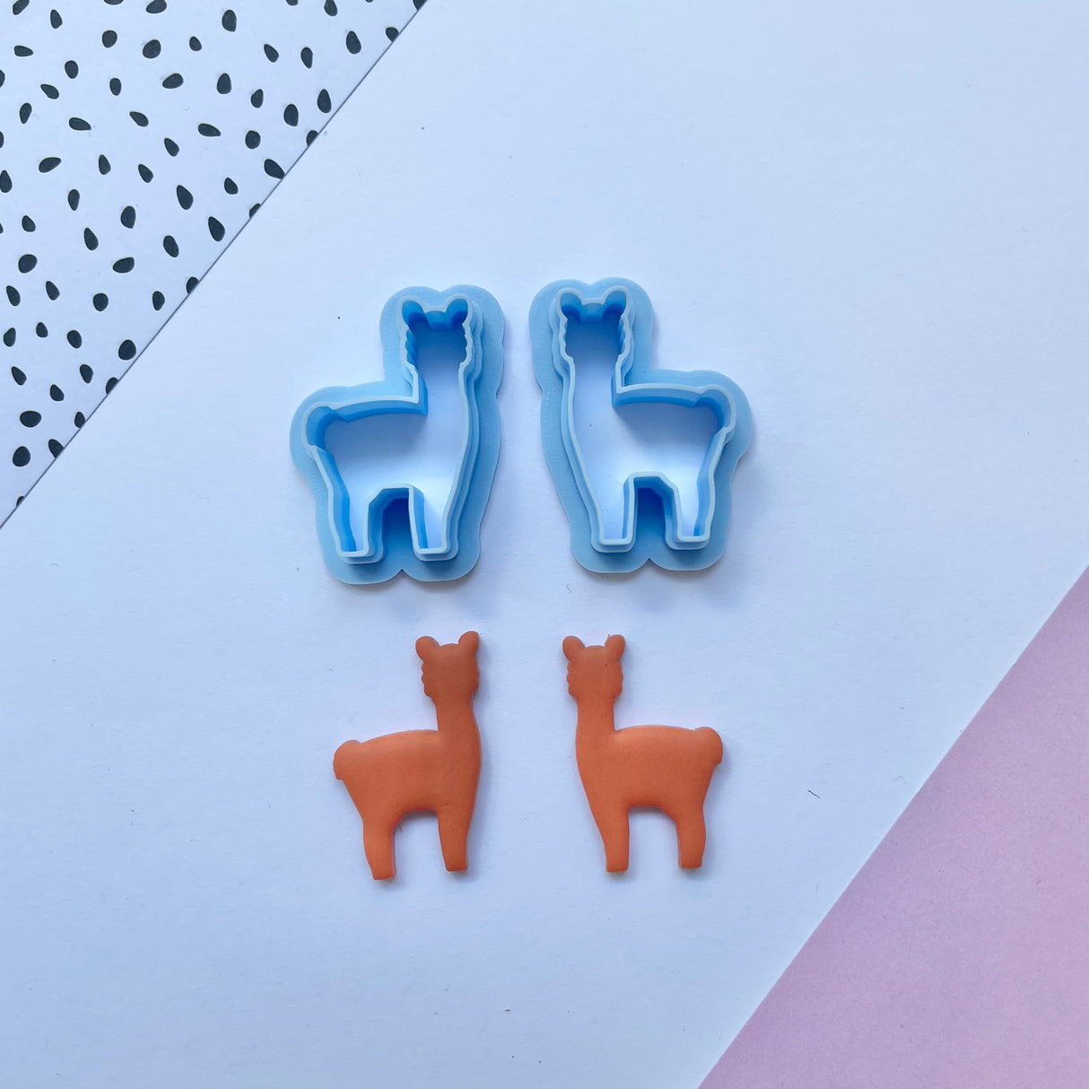 Llama Mirrored Cutter Set