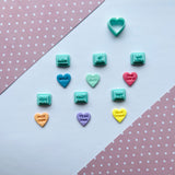 Candy Heart Stud Packs