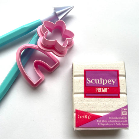 Sculpey Premo - Frost White Glitter