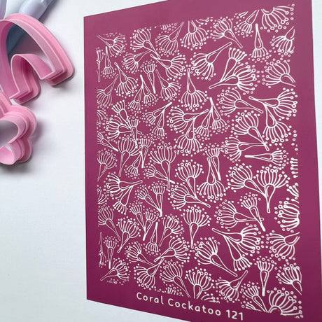 Eucalyptus Blossoms Silk Screen