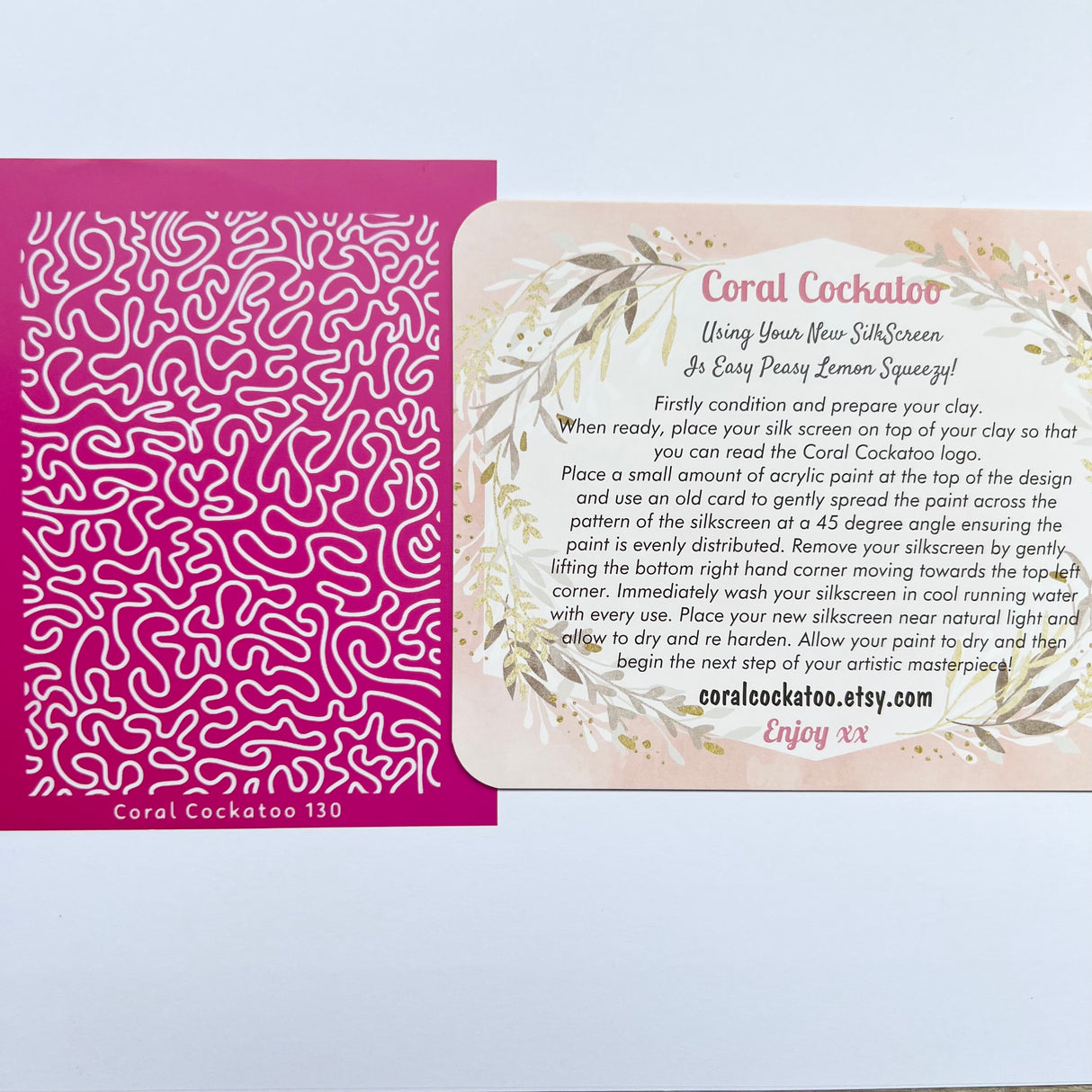 Monoline Silk Screen