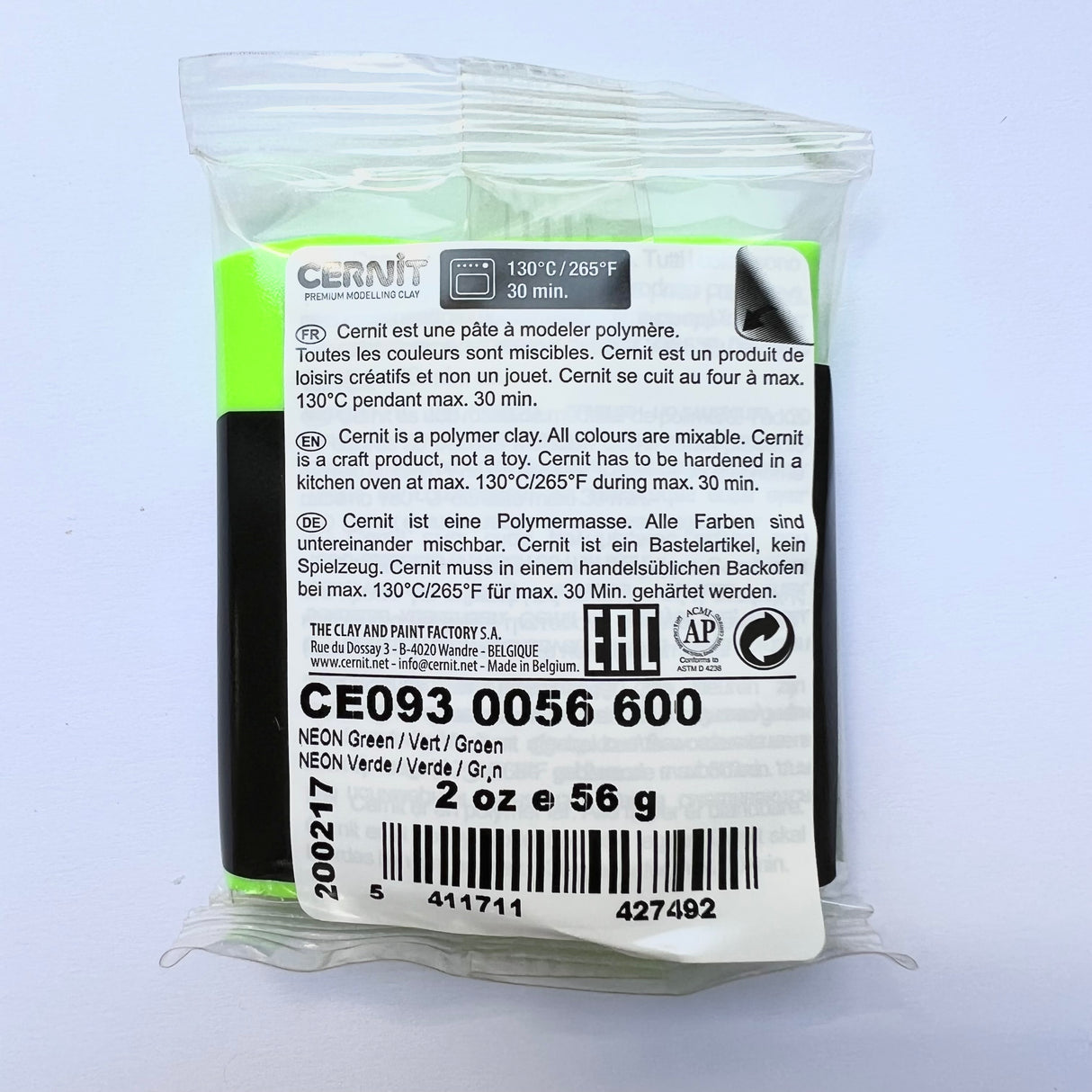 Cernit Neon - Green