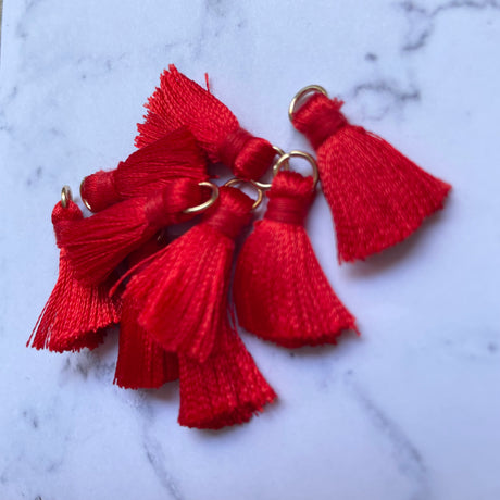 2cm Tassels - 10 Pack
