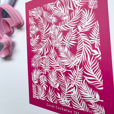 Jungle Palms Silk Screen