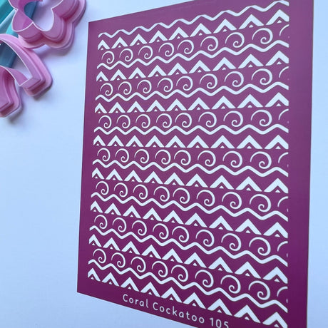 Mountain Tops Silk Screen