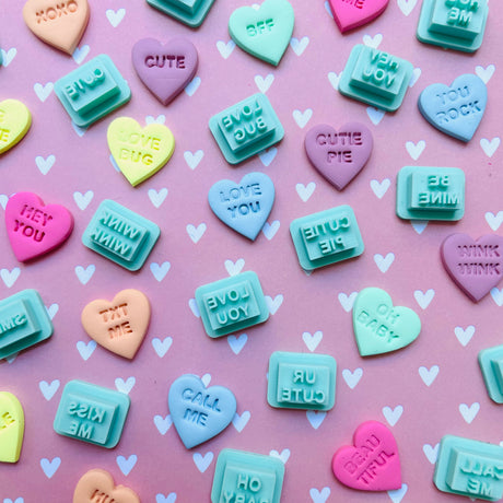 Candy Heart Stud Packs