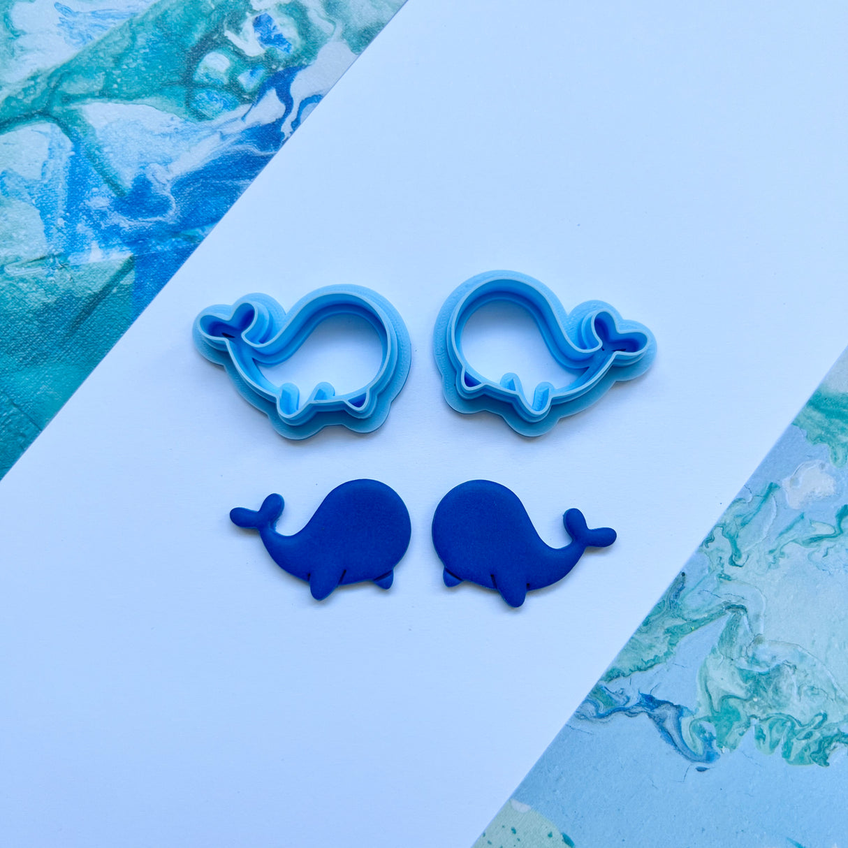 Whale Mirrored Cutter Set
