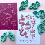 Patterned Snake Silk Screen