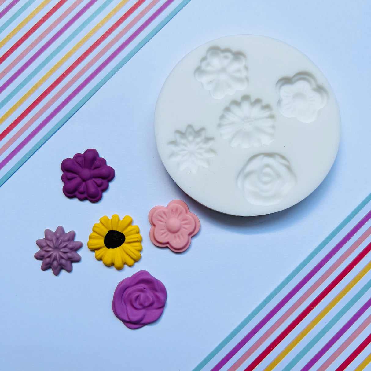 Fleurs Silicone Mould