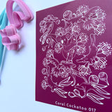 Australian Animals Silk Screen