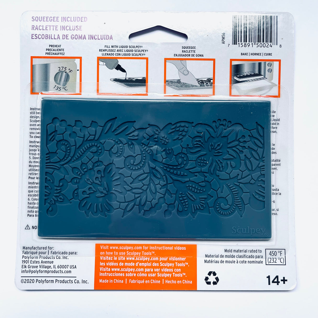 Lace Silicone Mould