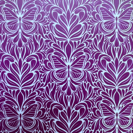 Art Nouveau Butterflies Silk Screen 146
