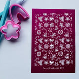 Gingerbread Cookies Silk Screen
