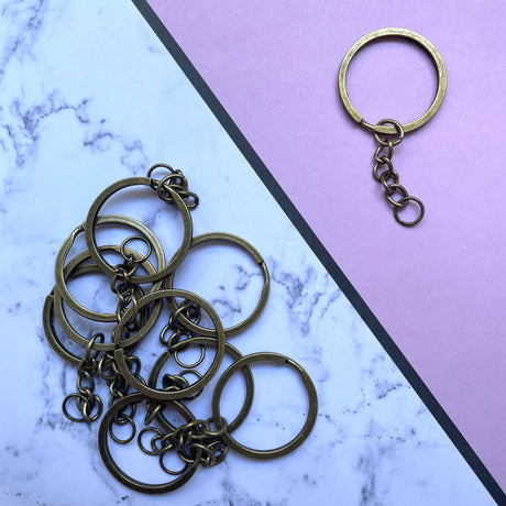 Keyring - Essentials Range - 10 pack
