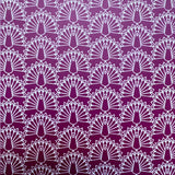 Art Deco Peacock Silk Screen